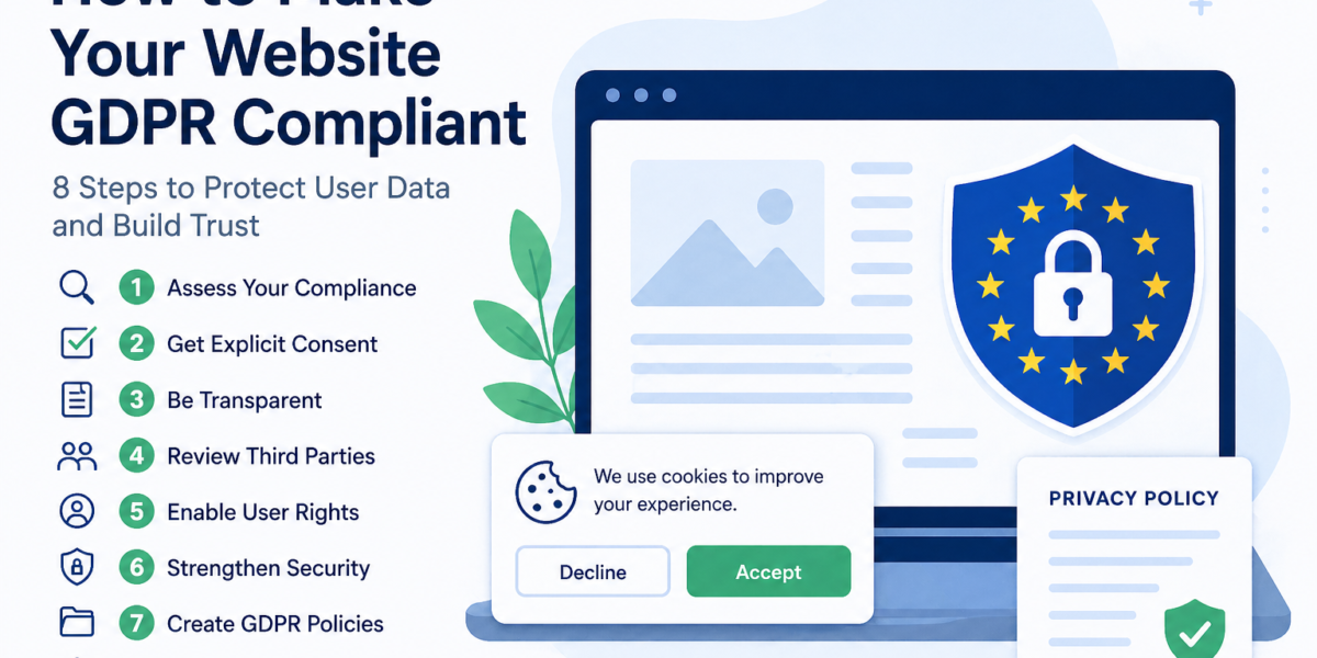 gdpr compliance checklist image