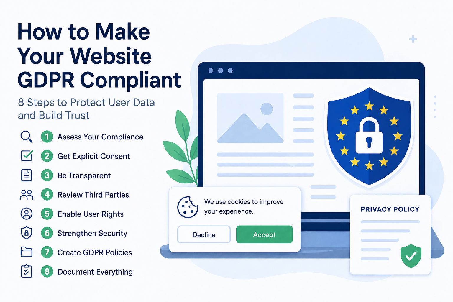 How to Make Your Website GDPR Compliant: A Complete Guide